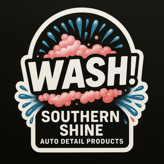 WASH BUCKET STICKER