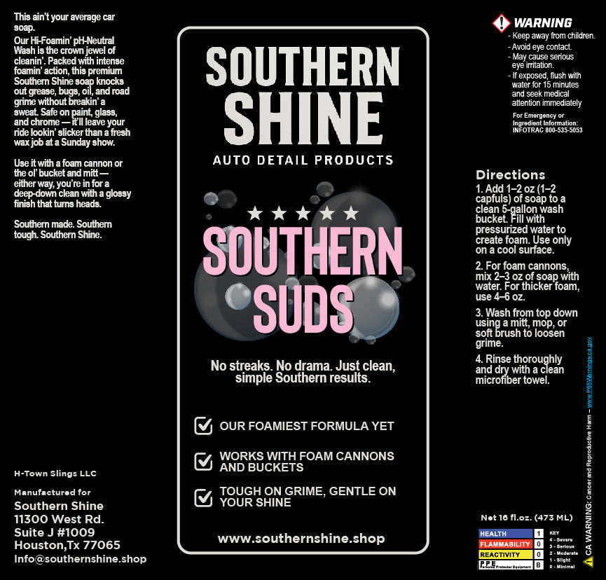 Southern Suds Ph Foam Soap