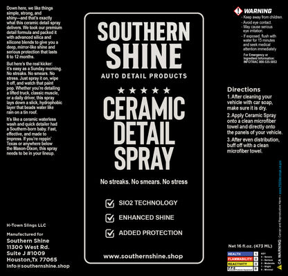 Southern Shine Ceramic Detail 6 Pack