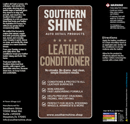Southern Shine Leather Conditioner
